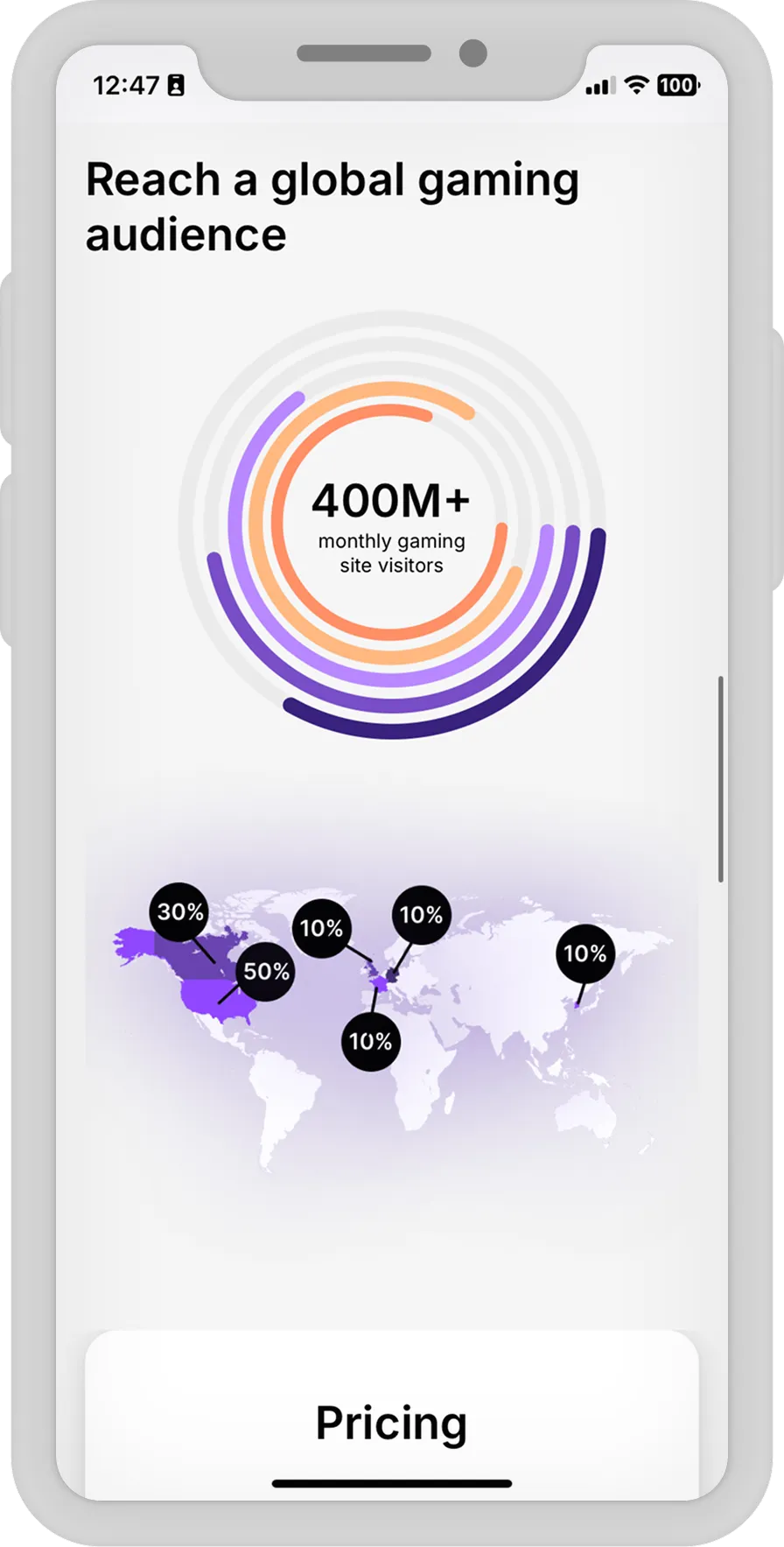 Streamboost — Promo Landing with 3D Animations & Visual Impact — screen 2