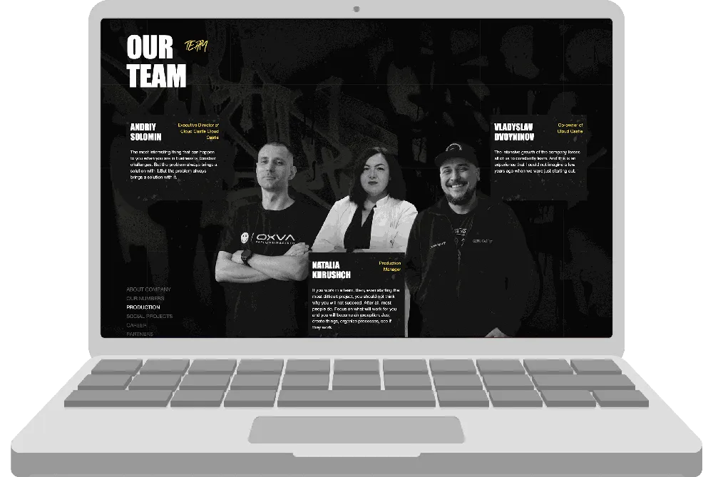Cloud Castle — landing page dla rynku premium e-papierosów — zadania projektu