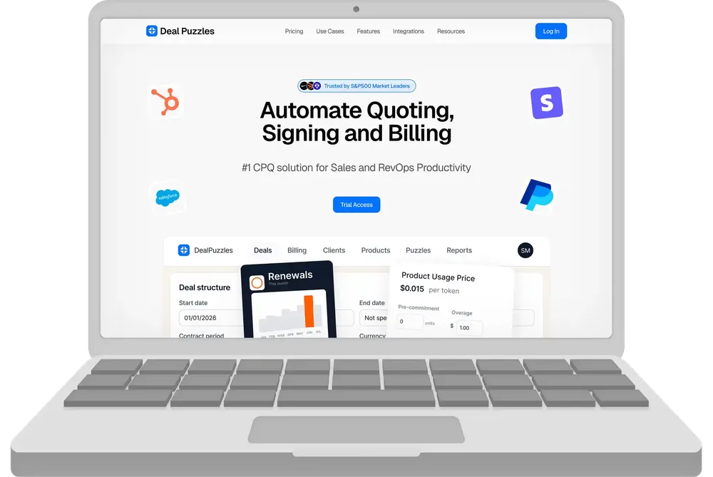 DealPuzzles: Next-Gen CPQ Platform for Sales & RevOps Automation